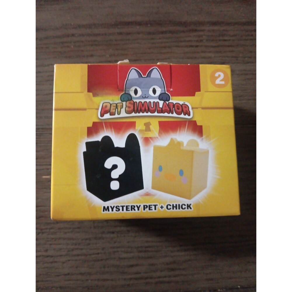2024 McDonald’s Happy Meal Toy - Pet Simulator # 2 - Mystery Pet + Chick - NEW!